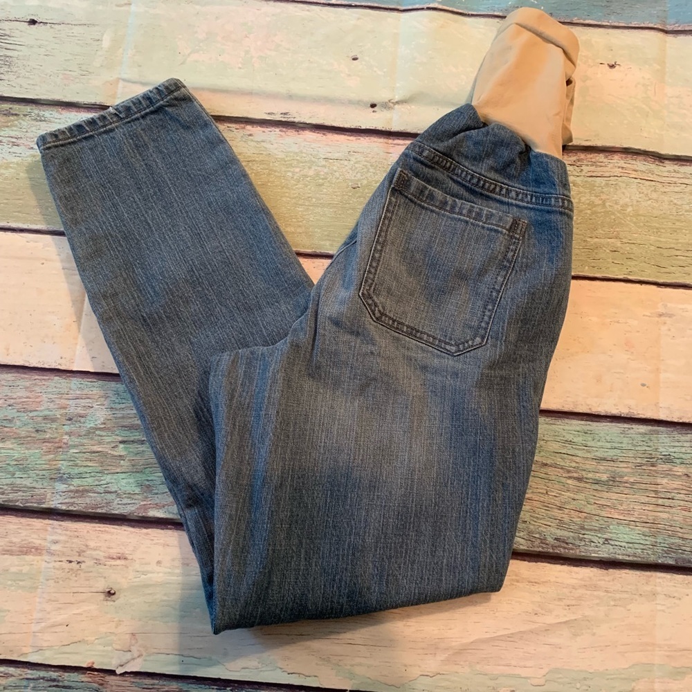 Indigo‎ Blue Maternity Jeans Size Medium